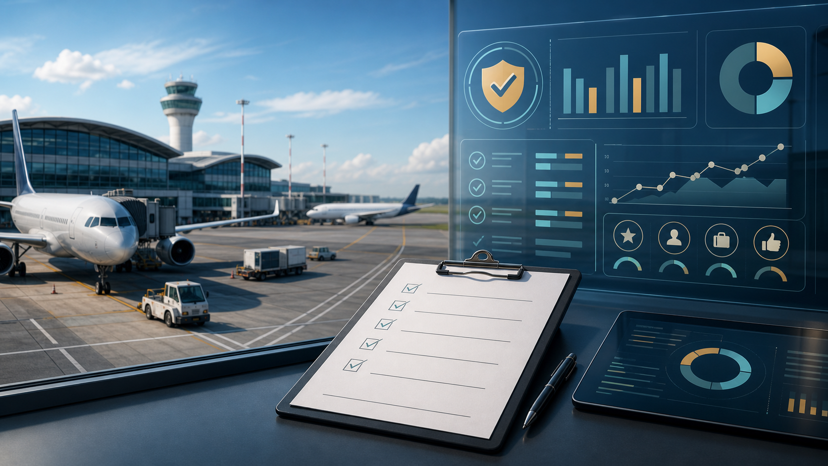 Evaluacion de calidad aeroportuaria SECA